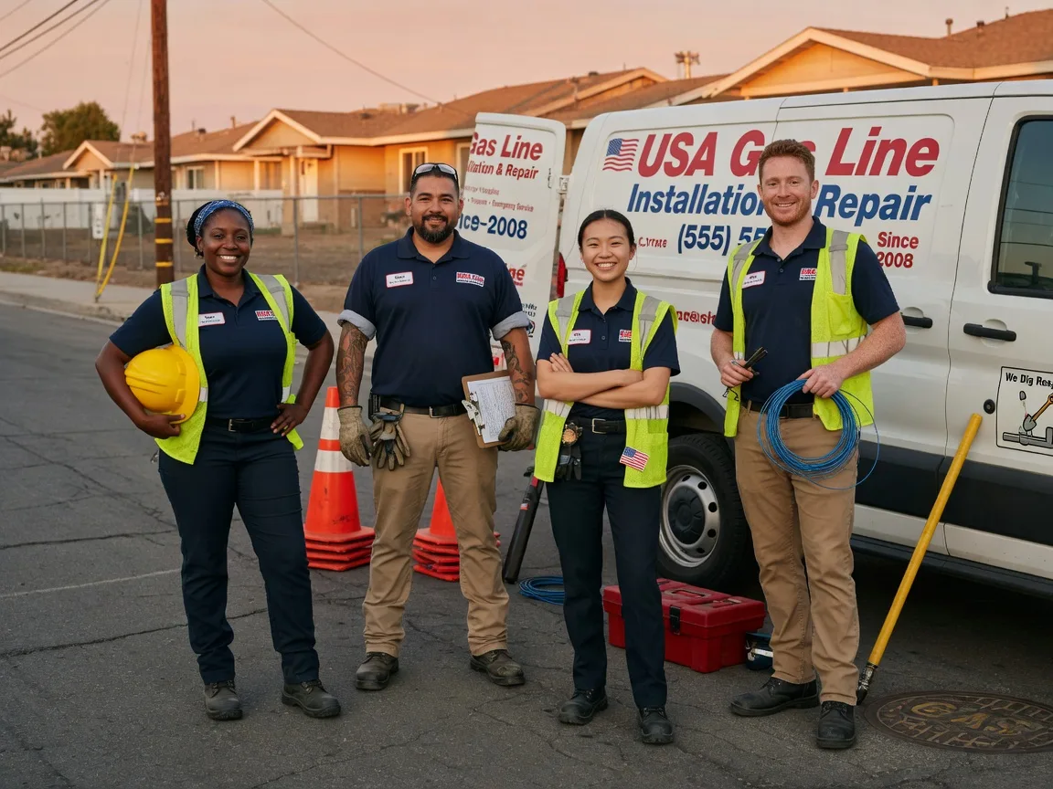 Gas Line Installation company in Adamstown, PA